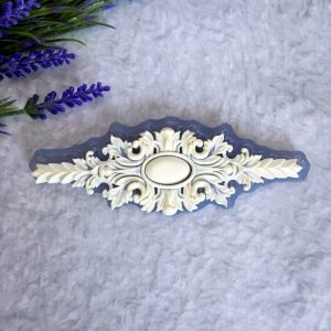 Молд ДП017 «Овальний Картуш з Акантами» 13х4см ― Творча майстерня ДекоПарк