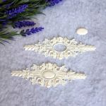 Вензель с камнем 13х4,2 см/ пд959