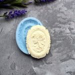 Молд ДП039 «Камея з Профілем Жінки» 5,8х4,3 см