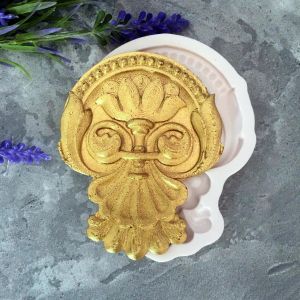 Молд ДП003Б «Античний Орнамент» 8,5х6,8 см великий  ― Творча майстерня ДекоПарк