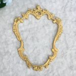 Рамка ажурная 8,2х6,5 см, гибкий декор /гд874