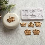 Короны 6 шт набор, гибкие,  36х19 мм, 30х28 мм, 34х30 мм, 30х28 мм, 33х30 мм, 35х26 мм/ гд914