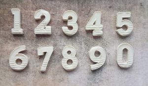 Цифра Три, 20 мм, гибкий полимер / гд483-3 (распродажа) ― Творча майстерня ДекоПарк