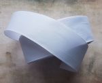 Лента 1-048, Белая корсажная, 4 см, 1 м